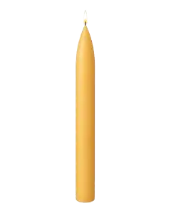 Kerze stab gelb