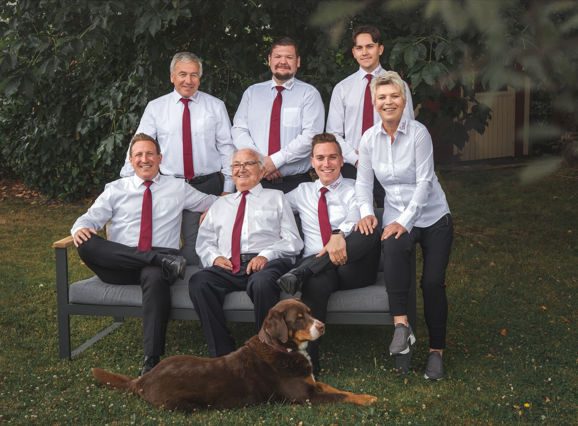 Bestattungshaus-Heck-Teambild